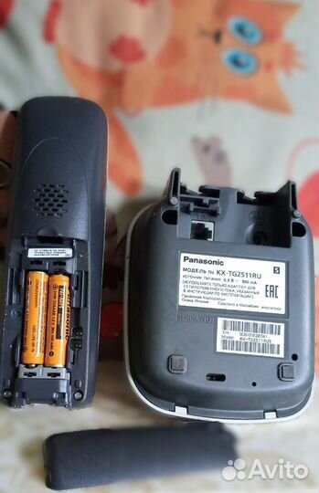 Радиотелефон panasonic kx tg2511ru