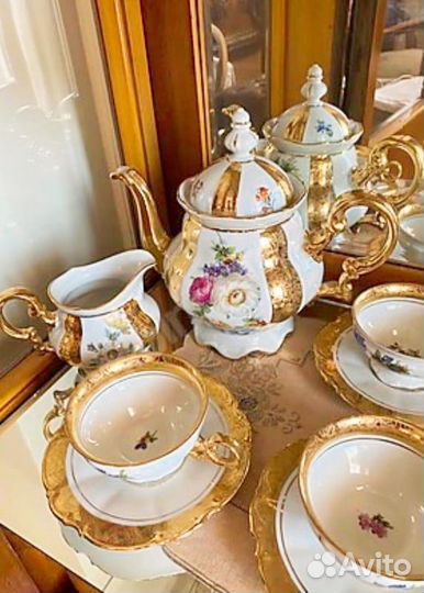 Чайный сервиз старинный