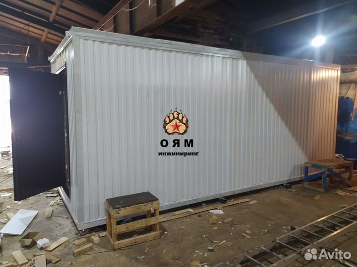 Блок контейнер бк01 бытовка с вагонкой BKT1108221