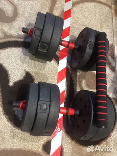 Гантели разборные насыпные по 16 кг