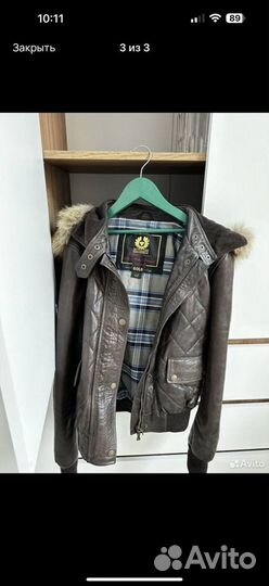 Куртка belstaff женская кожаная