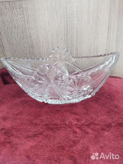 Ваза хрустальная СССР