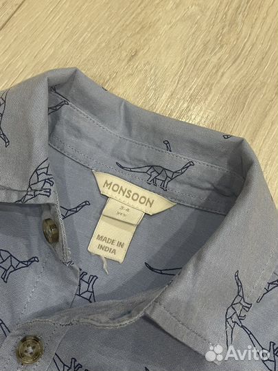 Рубашка на мальчика р.104