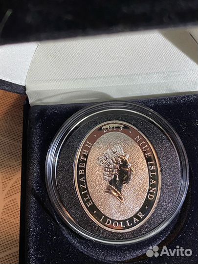 Змея. Лунный календарь. Серебро 1д 2013 года