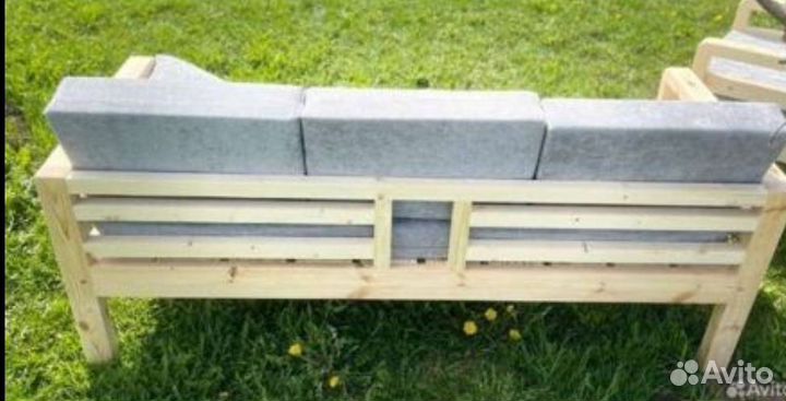 Садовая мебель. Дачный диван