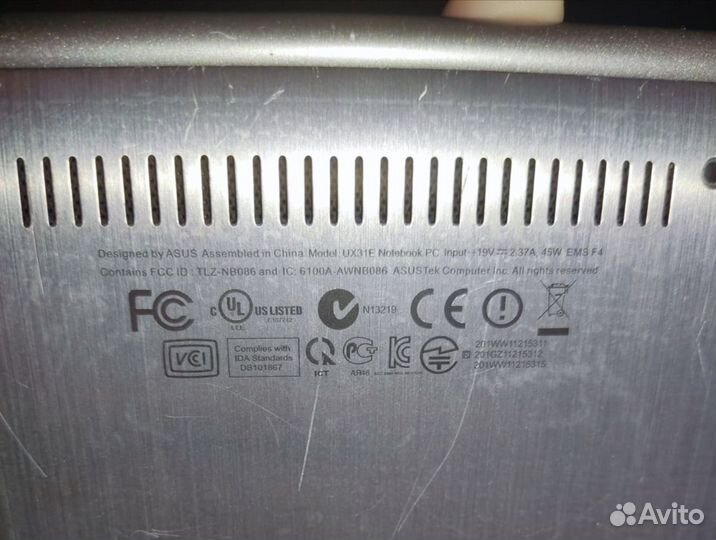 Ультрабук Asus UX31E