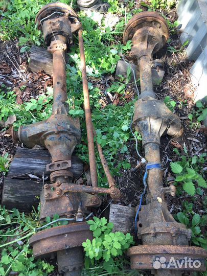 Военные мосты на УАЗ и рессоры