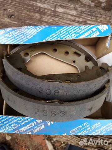 Тормозные колодки toyota corolla