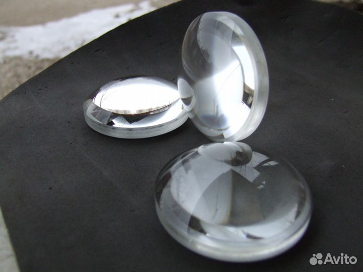 Увеличительное стекло круглое 2.5x увеличение. Диа