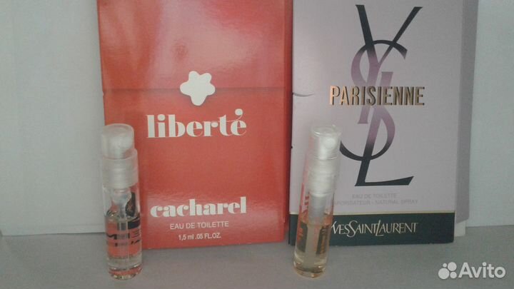 Пробники парфюма известных марок