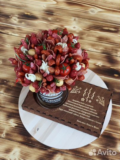 Съедобный букет мужчине