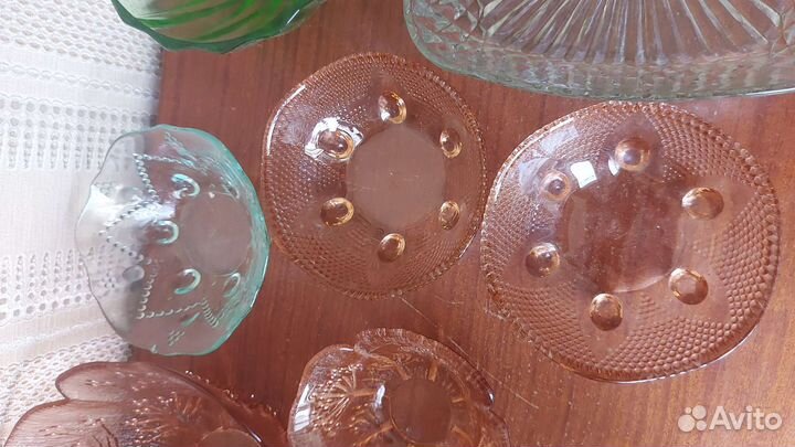 Вазы, салатники СССР, стекло