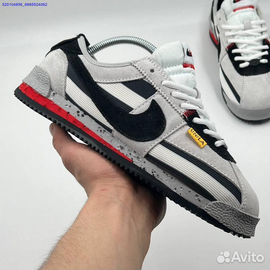 Кроссовки Nike Cortez Union Grey (Арт.54899)