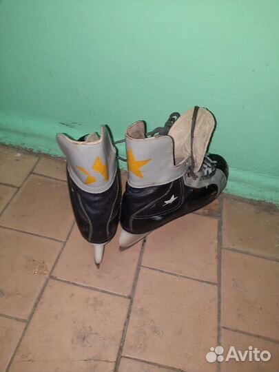 Коньки хоккейные СССР