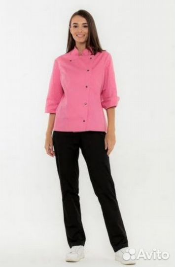 Белый китель поварской женский