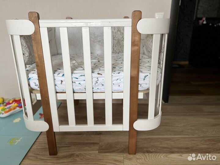 Детская кроватка happy baby mommy