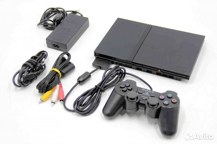 Sony PS2 по частям: Джой Бп Пульт Джой Шнуры Почта