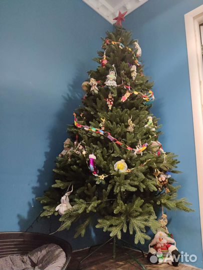 Ель литая Шервуд 210 см