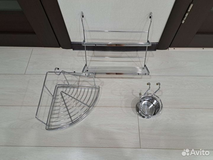 Полки подвесные на рейлинг