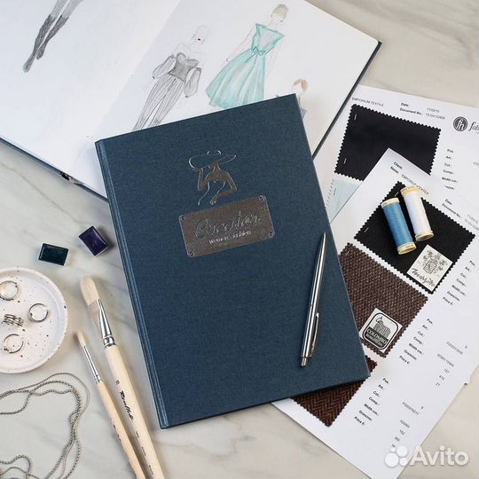 Скетчбук для дизайнеров одежды и портных