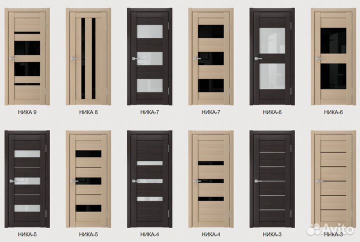 Двери межкомнатные новые