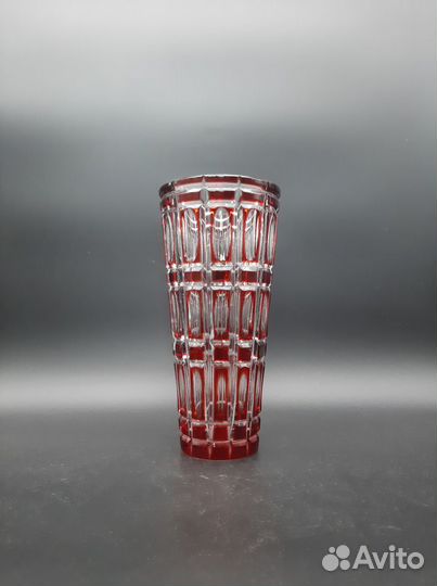 Ваза хрустальная
