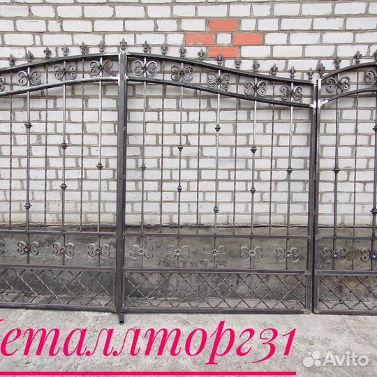 Кованые ворота и калитки