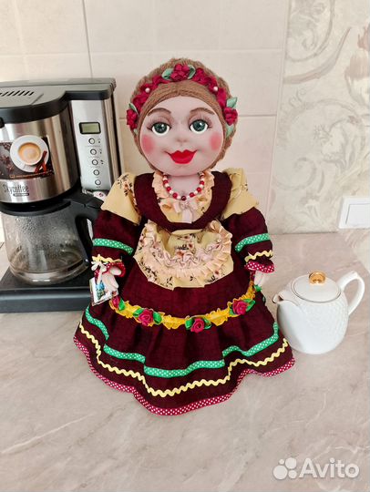Кукла грелка на чайник