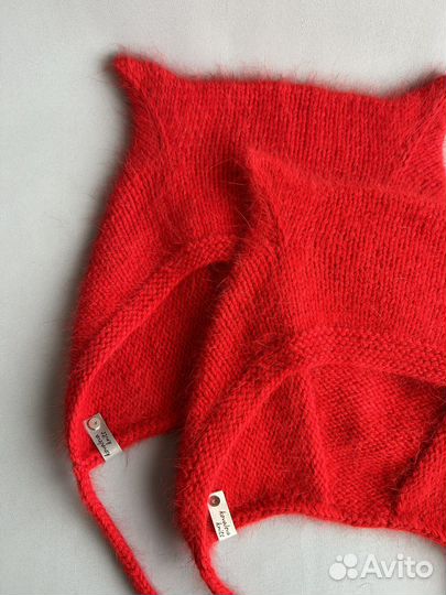 Шапка чепчик с ушками