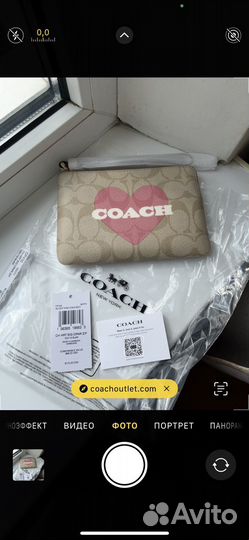 Новый кошелек Coach (оригинал)