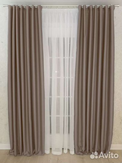 Шторы новые. Блэкаут