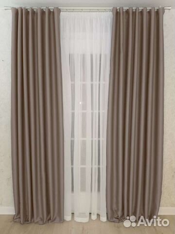 Шторы новые. Блэкаут