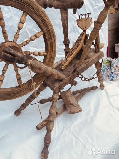 Прялка -ткацкий станок древний более 100лет