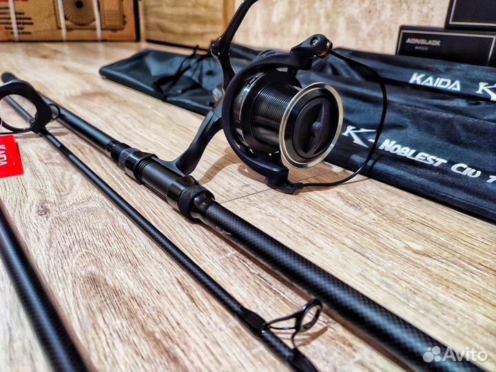 Kaida noblest K-series 3.90 + катушка ADN 8000