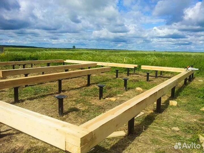 Винтовые сваи от производителя с монтажом под ключ