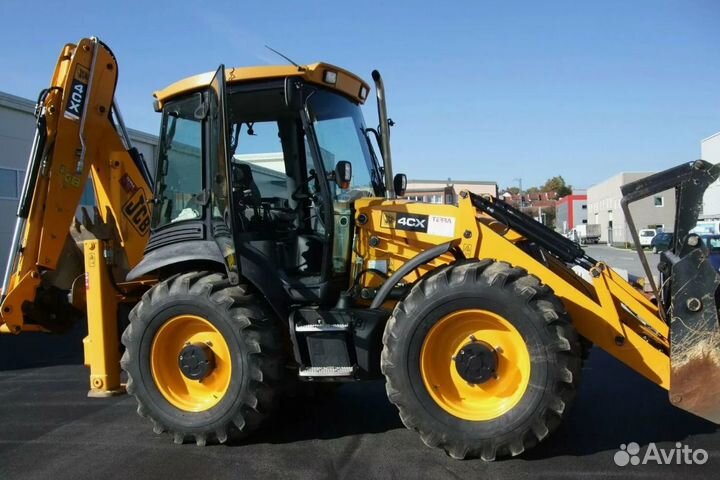 Услуги экскаватора погрузчика jcb аренда