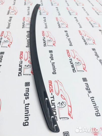 Спойлер BMW 3 Series E46 (Седан) M3 Style чёрный