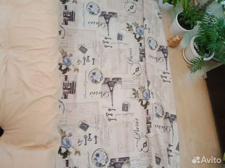 Шторы, наволочки и плед, комплект