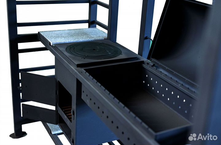 Мангальная зона лофт