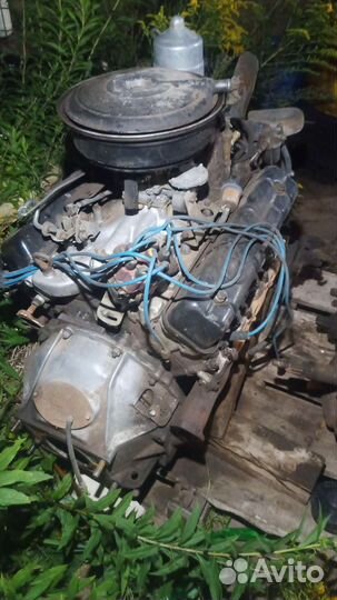 Разбор двиготель газ 66