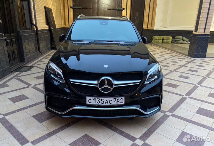 В рестайлинг переделка Mercedes gle 63