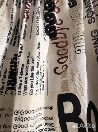 Портьеры 4шт. 60см на 2.40