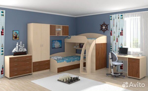 Детская Кровать Соня-1+2+3