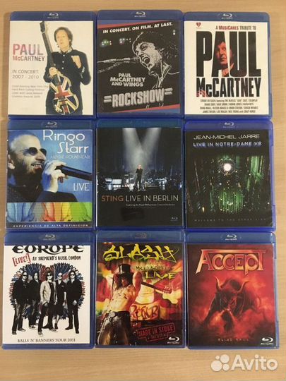 Диски музыкальные Blu ray идеал