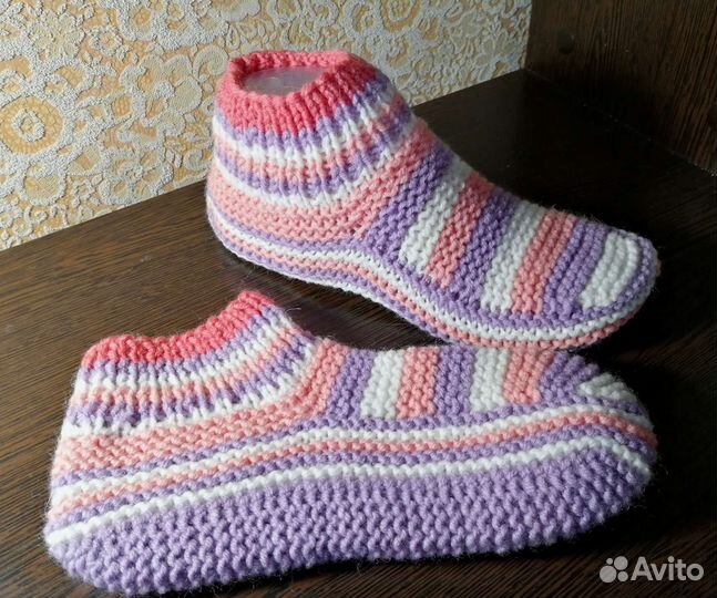 Вязаные носки, следки, варежки. Ручная работа