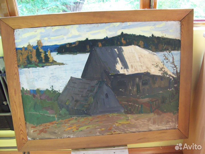 Картины маслом Соцреализм. Кузьминков. 70-е