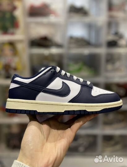 Nike dunk low midnight navy