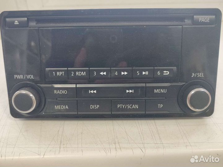 Штатная магнитола на mitsubishi outlander