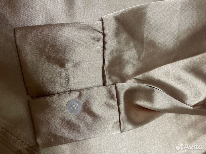 Рубашка женская атласная