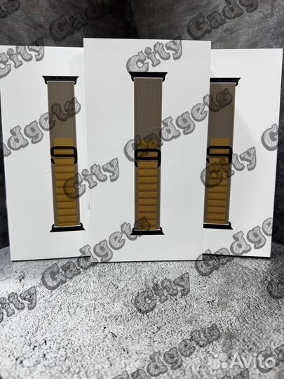 49mm Tan Alpine Loop - L - Black Titanium Finish